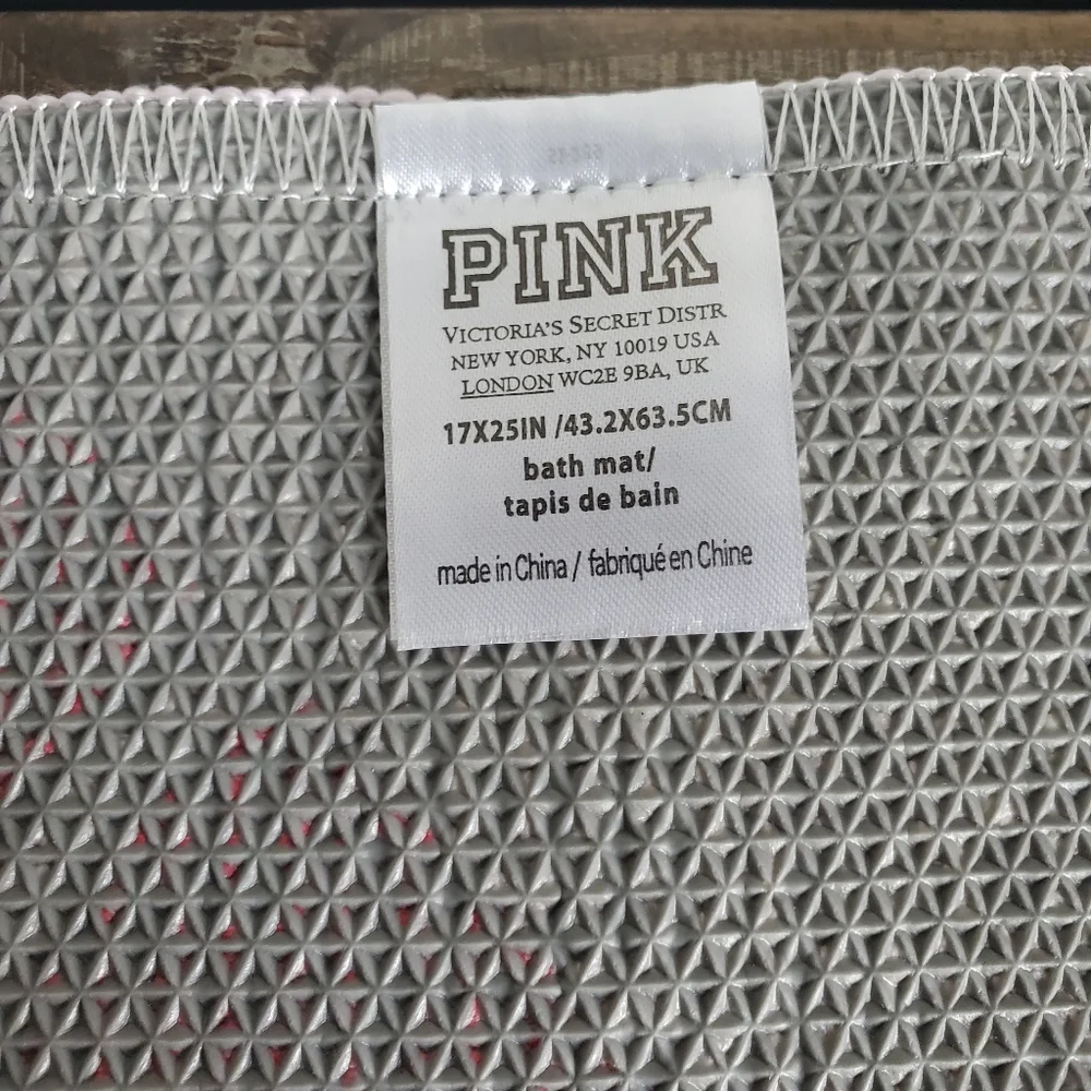 NEW with tag 2 Victoria's Secret PINK Bath Rugs Bundle